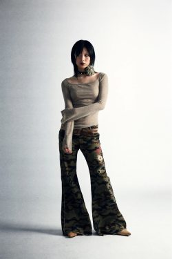 Fairy Grunge Back Print Top - Retro Y2K Fashion, 90s Style, Perfect for Y2K Outfits