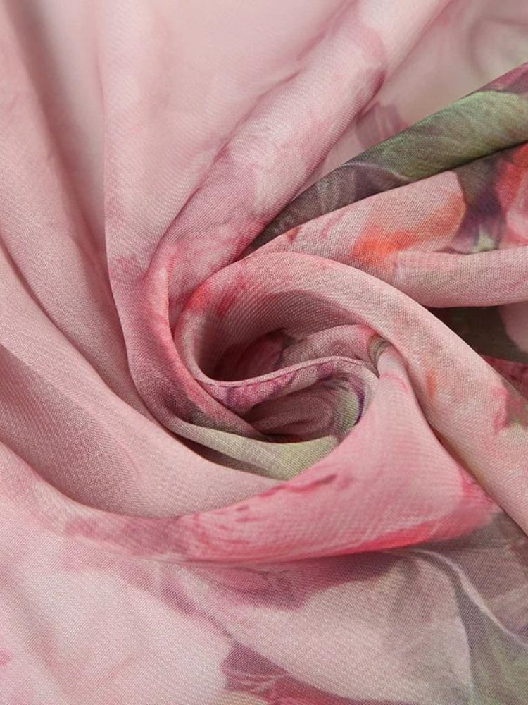 Floral Ruffled Mesh Mullet Skirt - Retro Y2K Summer Outfit with 90s Grunge Vibes Floral Ruffled Mesh Mullet Skirt - Retro Y2K Summer Outfit with 90s Grunge Vibes