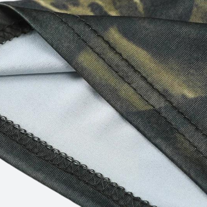 Grunge Snake Lace Up Top - Retro Y2K Fashion, 90s Style, Perfect for Y2K Outfits Grunge Snake Lace Up Top - Retro Y2K Fashion, 90s Style, Perfect for Y2K Outfits