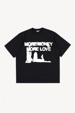 More Money More Love Tee - Retro Y2K Fashion, 90s Grunge Style, Perfect Summer Outfit