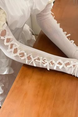 Retro Coquette Gloves - Perfect for Y2K and 90s Fashion Outfits