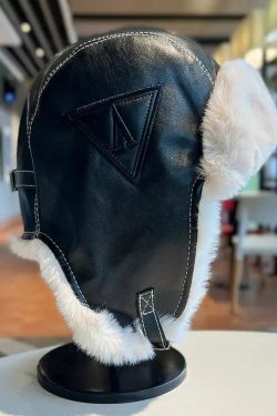 Vintage Faux Fur Aviator Hat - Retro Y2K Fashion Accessory for Grunge & 90s Outfits