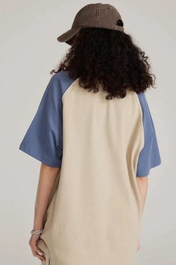 Vintage Half Zip-Up Polo Tee - Retro Y2K Fashion, 90s Style Grunge Outfit