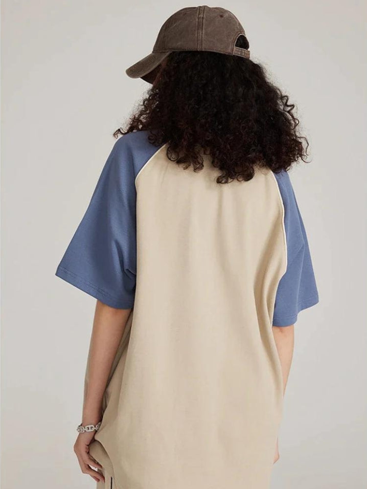 Vintage Half Zip-Up Polo Tee - Retro Y2K Fashion, 90s Style Grunge Outfit Vintage Half Zip-Up Polo Tee - Retro Y2K Fashion, 90s Style Grunge Outfit