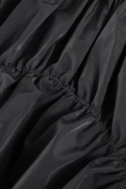 Y2K Asymmetric Ruched Mini Skirt - Retro Style 90s Fashion for Trendy Summer Outfits