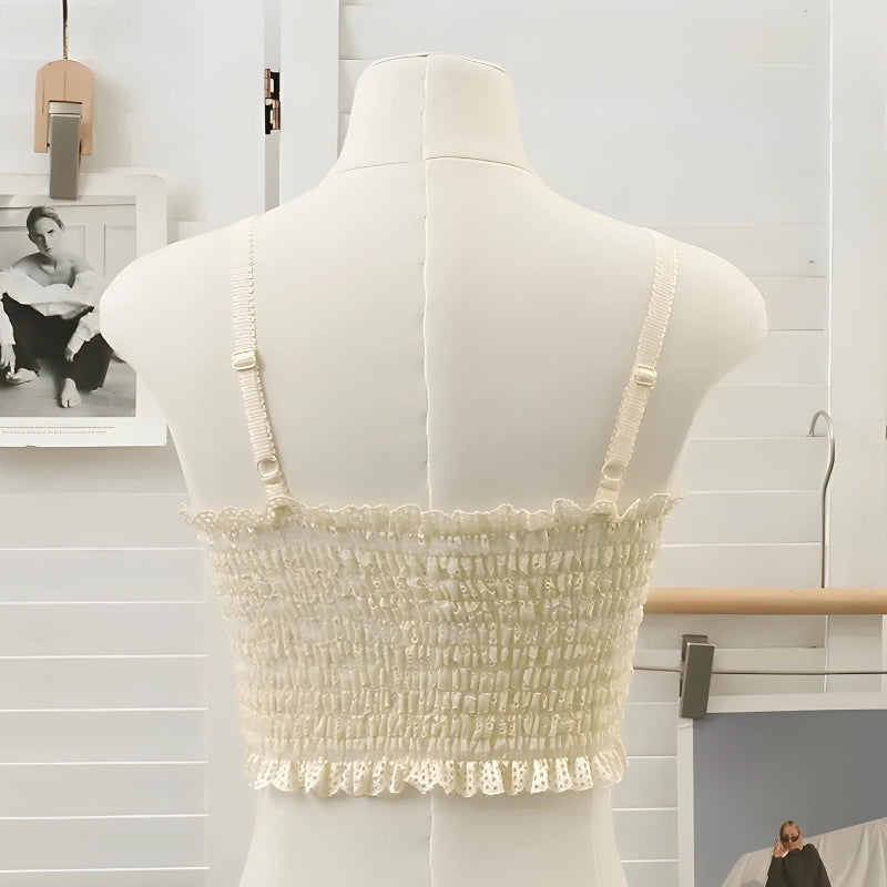 Y2K Floral Cottagecore Crop Top - Retro Style Summer Fashion