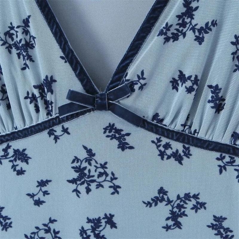 Y2K Floral Cottagecore Mini Dress - Retro Summer Outfit Y2K Floral Cottagecore Mini Dress - Retro Summer Outfit