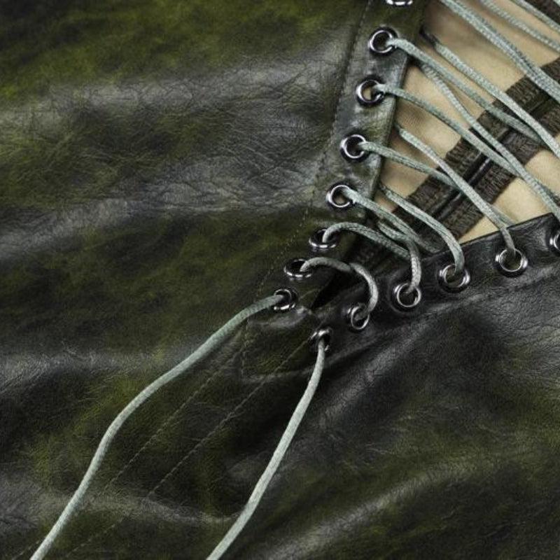 Y2K Grunge Baddie Leaf Lace Up Split Maxi Skirt - Retro 90s Fashion Statement Y2K Grunge Baddie Leaf Lace Up Split Maxi Skirt - Retro 90s Fashion Statement