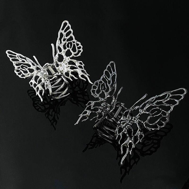 Y2K Retro Butterfly Hair Clip - Perfect for 90s and Y2K Summer Outfits