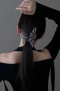 Y2K Retro Butterfly Hair Clip - Perfect for 90s and Y2K Summer Outfits