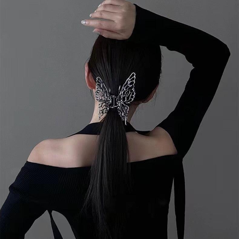 Y2K Retro Butterfly Hair Clip - Perfect for 90s and Y2K Summer Outfits