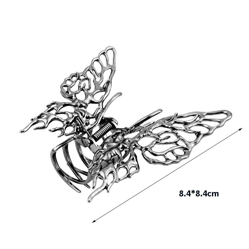 Y2K Retro Butterfly Hair Clip - Perfect for 90s and Y2K Summer Outfits