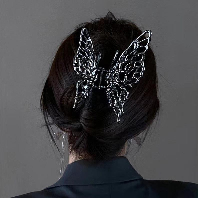 Y2K Retro Butterfly Hair Clip - Perfect for 90s and Y2K Summer Outfits