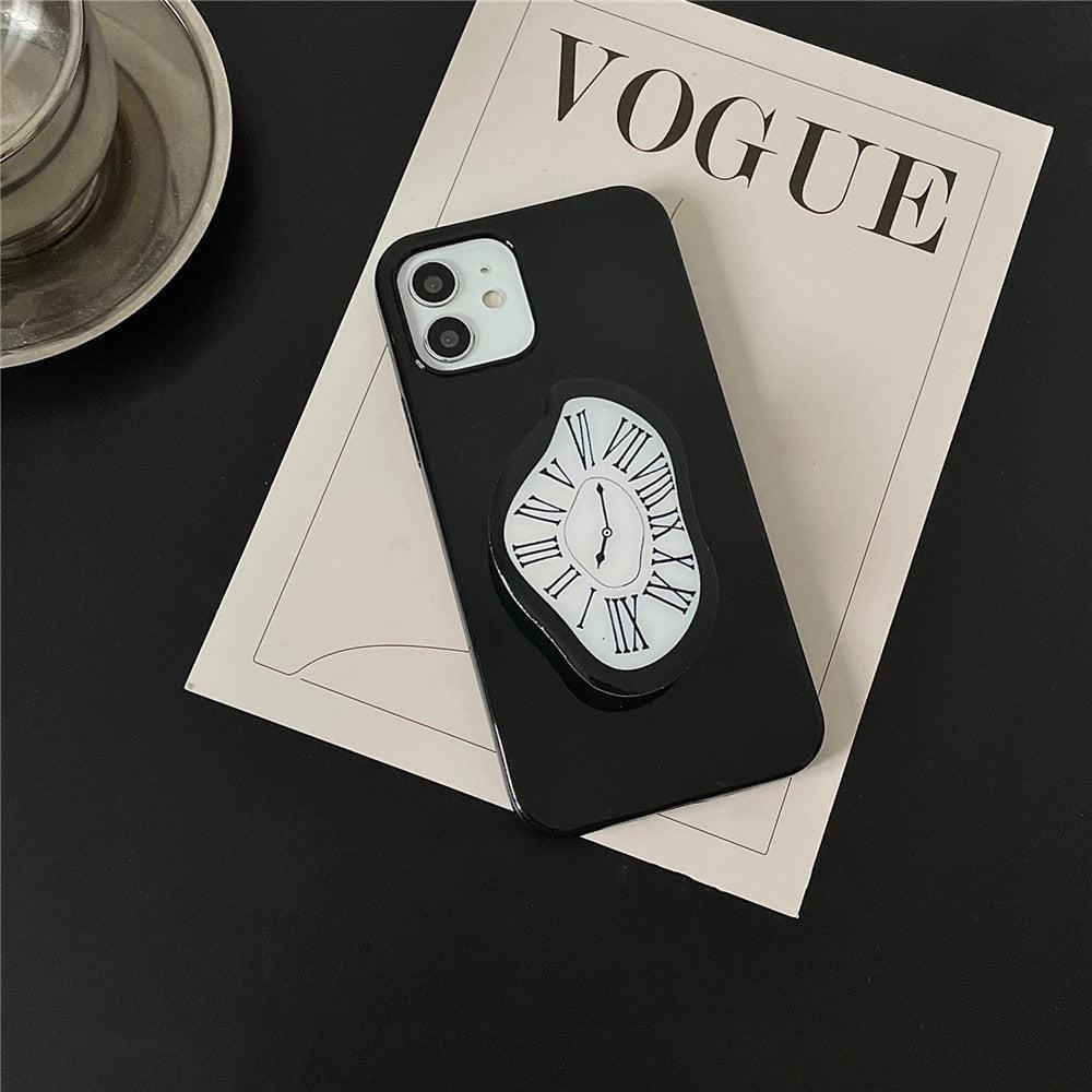 Y2K Retro Salvador Dali Melting Clock Phone Case - Unique 90s Grunge Style Accessory Y2K Retro Salvador Dali Melting Clock Phone Case - Unique 90s Grunge Style Accessory