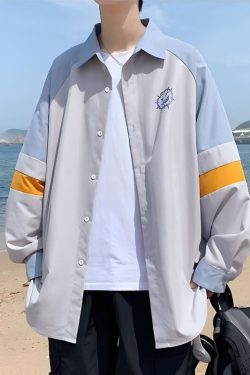 Y2K Retro Soft Boy Smiley Pastel Shirt - Perfect for 90s and Y2K Summer Outfits