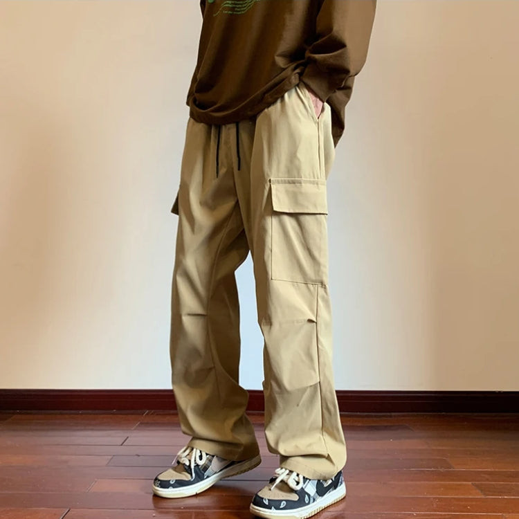 Y2K Retro Style Drawstring Cargo Parachute Pants - Perfect for 90s and Grunge Outfits Y2K Retro Style Drawstring Cargo Parachute Pants - Perfect for 90s and Grunge Outfits