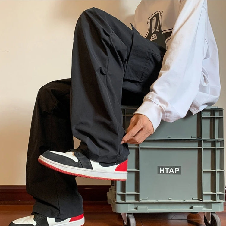 Y2K Retro Style Drawstring Cargo Parachute Pants - Perfect for 90s and Grunge Outfits Y2K Retro Style Drawstring Cargo Parachute Pants - Perfect for 90s and Grunge Outfits