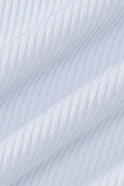 Y2K Ribbed Crop Tank Top - Retro 90s Grunge Style Summer Outfit