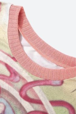 Y2K Soft Girl Dream World Top - Retro 90s Fashion Grunge Outfit