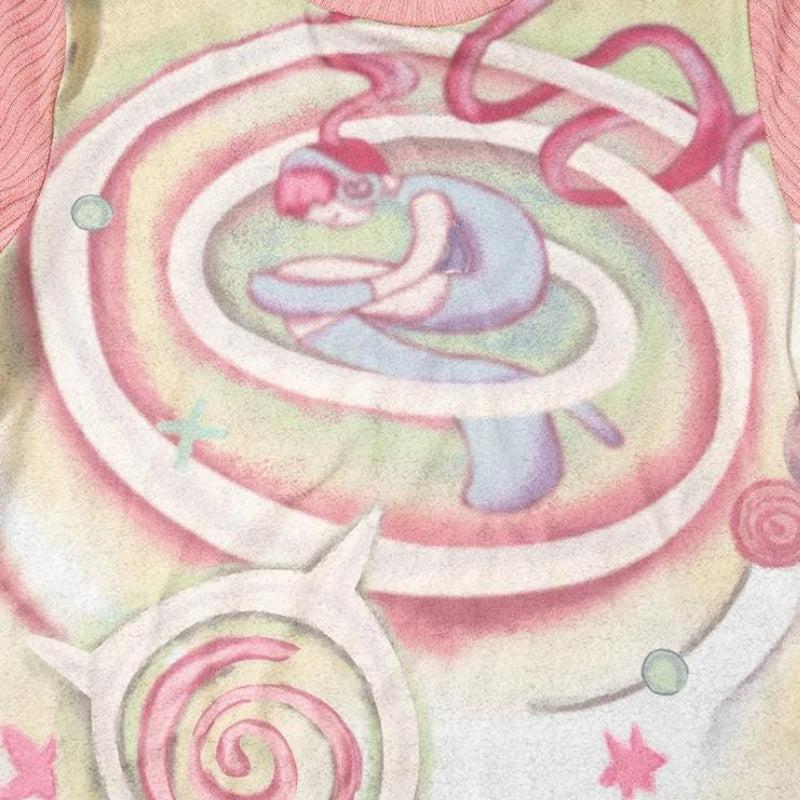 Y2K Soft Girl Dream World Top - Retro 90s Fashion Grunge Outfit