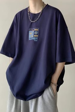 Y2K Summer Soft Boy Tee - Retro 90s Fashion Grunge Outfit