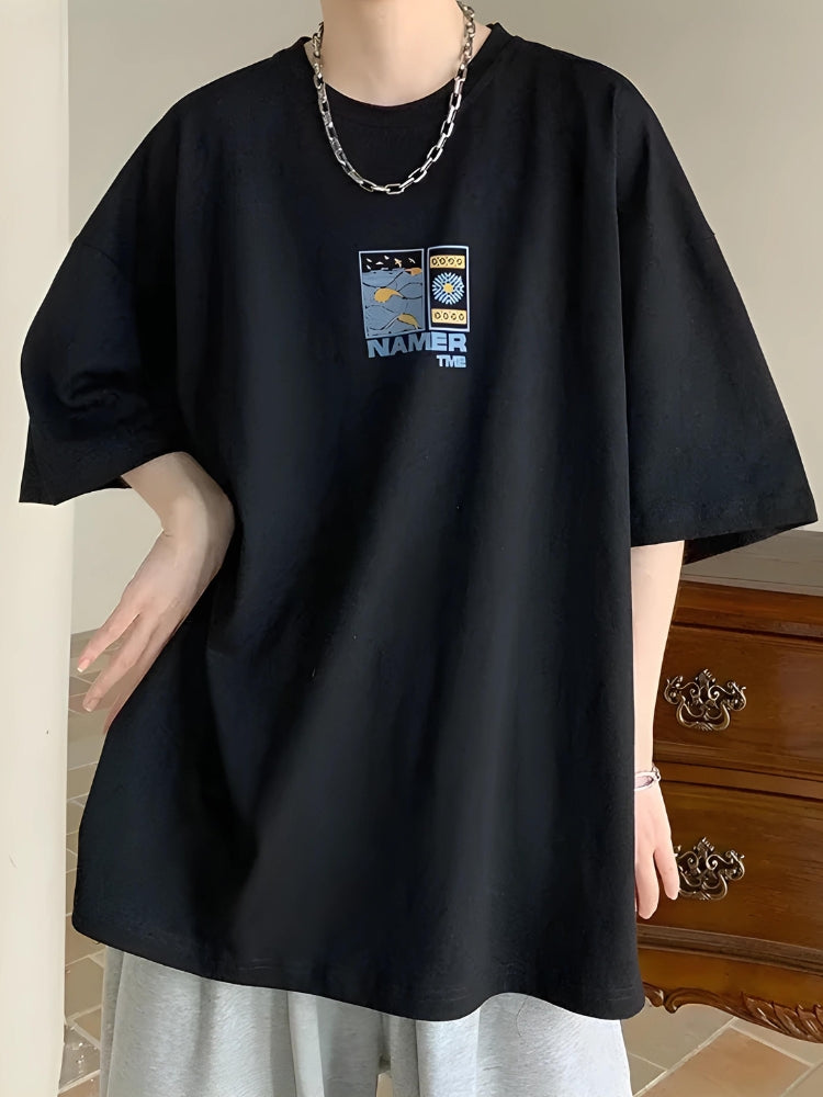 Y2K Summer Soft Boy Tee - Retro 90s Fashion Grunge Outfit