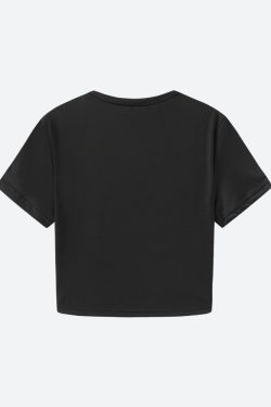 Y2K Twinkle Star Tee - Retro 90s Fashion Grunge Outfit, Perfect Y2K Summer Style