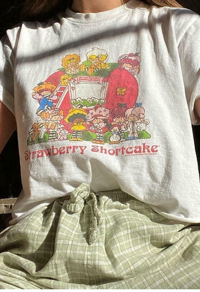 90s-Style Cartoons Top: Y2K Fashion Nostalgia with a Retro Vibe 90s-Style Cartoons Top: Y2K Fashion Nostalgia with a Retro Vibe