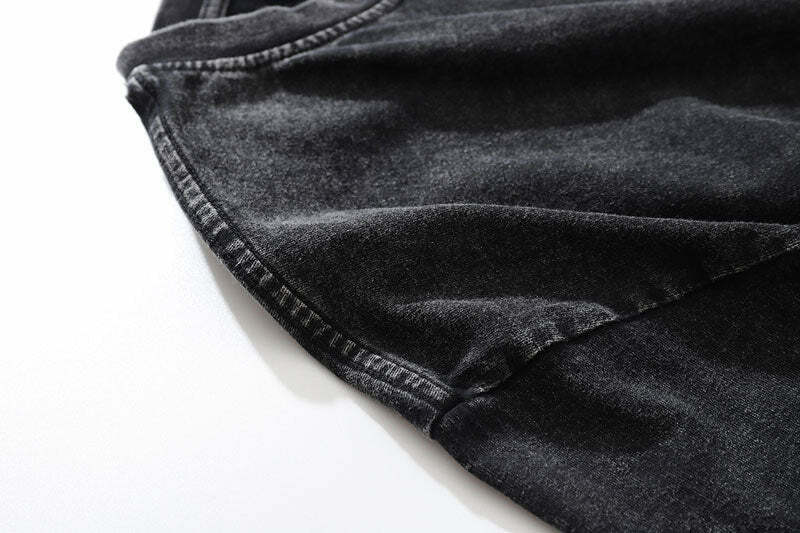 Acid Washed Graphic Long Sleeve T-Shirt: Y2K Fashion with Coquette Aesthetic, Grunge Style, Acid Washed Graphic Long Sleeve T-Shirt: Y2K Fashion with Coquette Aesthetic, Grunge Style,