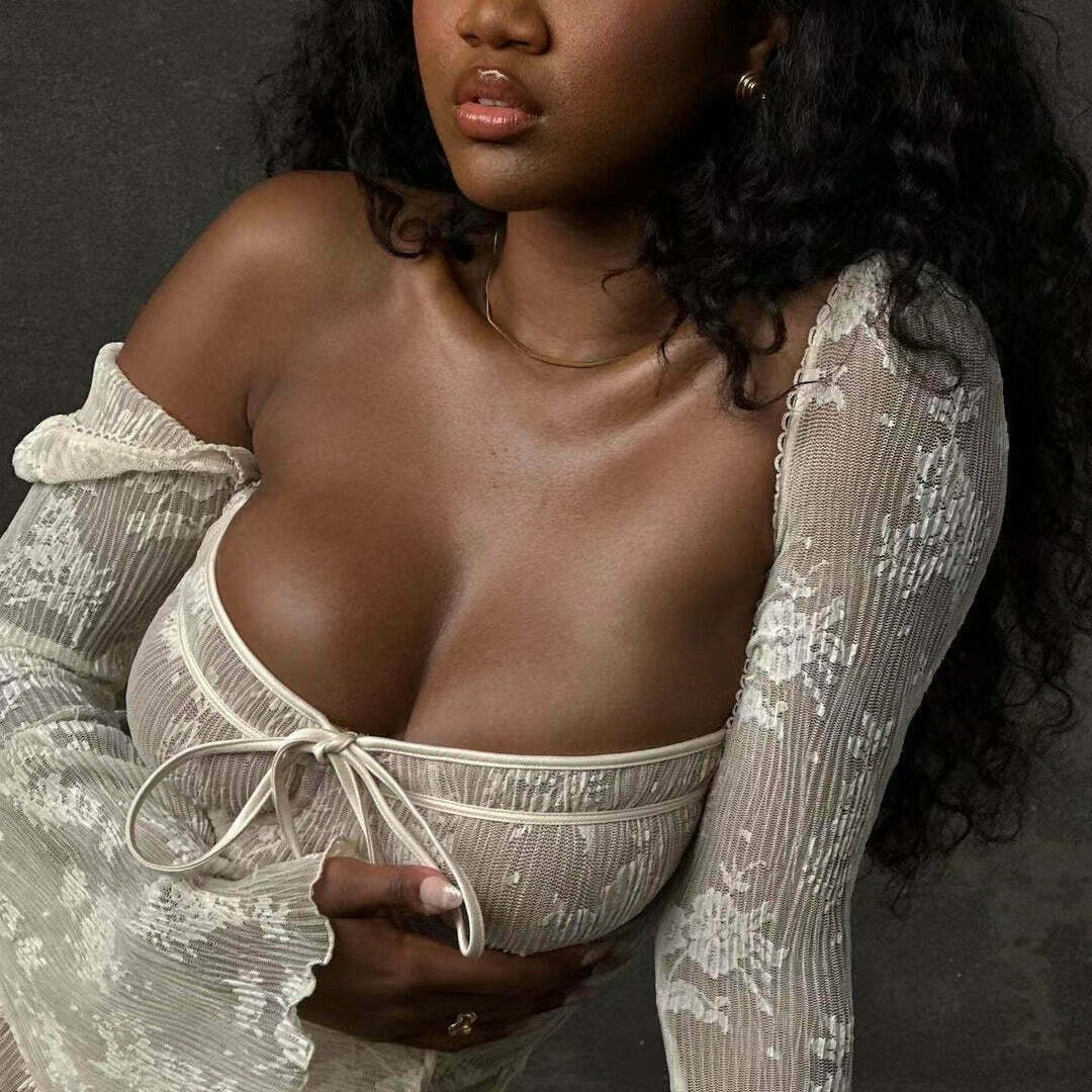 Acubi Fashion Lace Dress: Y2K Aesthetic - Grunge, Pastel Goth, Cute Acubi Fashion Lace Dress: Y2K Aesthetic - Grunge, Pastel Goth, Cute