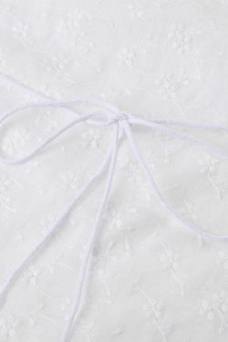 Aesthetic Embroidered Bow Lace Tank: Y2K Coquette Grunge Style