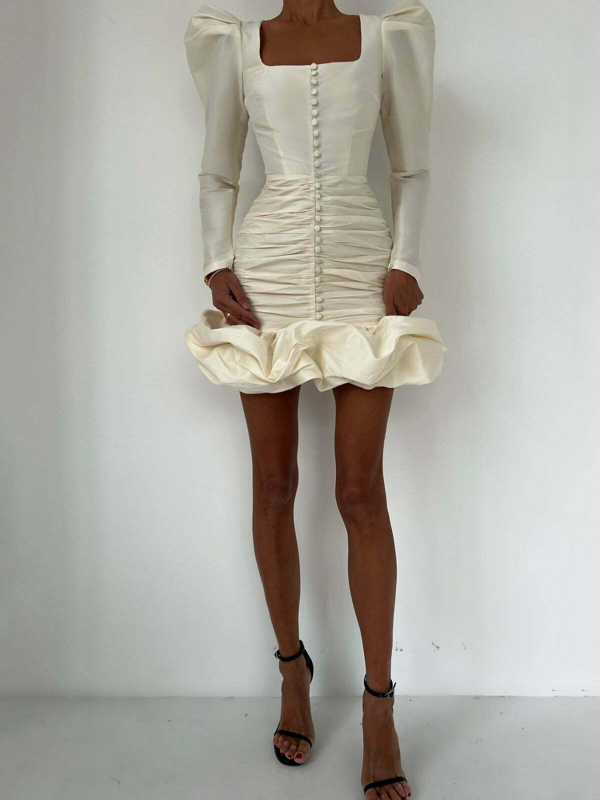 American Retro Bud Dress: Y2K Fashion with Coquette Aesthetic, Grunge Style, and Pastel Goth Vibes American Retro Bud Dress: Y2K Fashion with Coquette Aesthetic, Grunge Style, and Pastel Goth Vibes