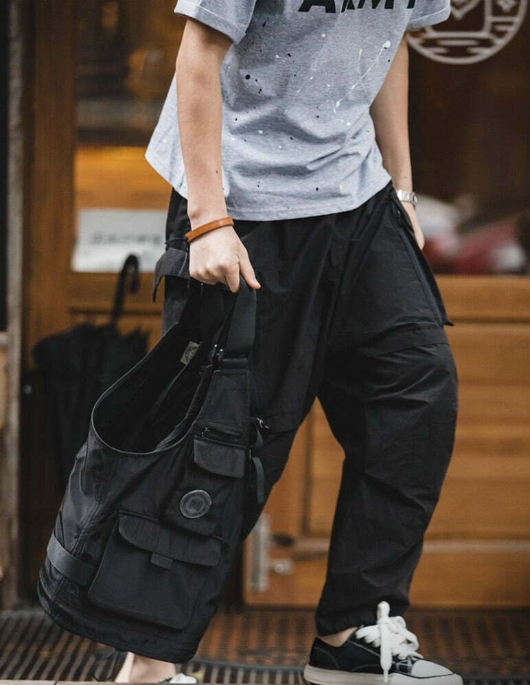 ant Convertible Utility Vest/Bag - Y2K Fashion, Coquette & Grunge Aesthetic ant Convertible Utility Vest/Bag - Y2K Fashion, Coquette & Grunge Aesthetic