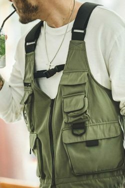 ant Convertible Utility Vest/Bag - Y2K Fashion, Coquette & Grunge Aesthetic