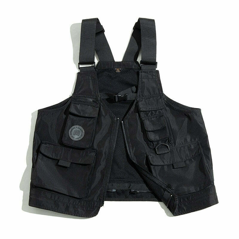 ant Convertible Utility Vest/Bag - Y2K Fashion, Coquette & Grunge Aesthetic ant Convertible Utility Vest/Bag - Y2K Fashion, Coquette & Grunge Aesthetic