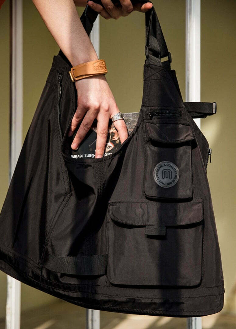 ant Convertible Utility Vest/Bag - Y2K Fashion, Coquette & Grunge Aesthetic ant Convertible Utility Vest/Bag - Y2K Fashion, Coquette & Grunge Aesthetic