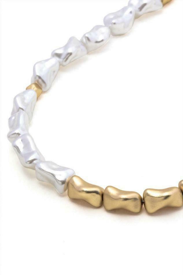 Baroque Pearl Necklace - Y2K Fashion Accessory for Women with Coquette Aesthetic and Grunge Style