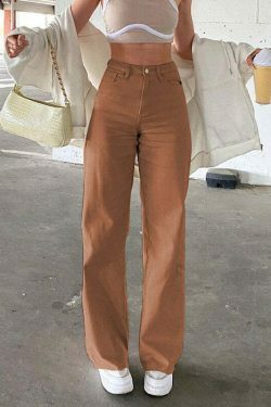 Blessed With' Mom Fit Jeans - Y2K Fashion Staple for Women's Coquette Aesthetic and Grunge Style