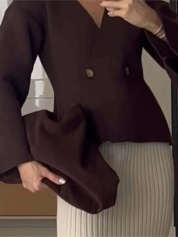 Bohemian Charm: Open Stitch Cardigan - Y2K Fashion with Coquette Aesthetic & Grunge Style