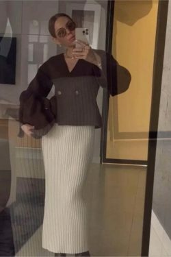 Bohemian Charm: Open Stitch Cardigan - Y2K Fashion with Coquette Aesthetic & Grunge Style