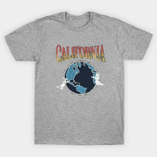 California Dreamin' Y2K Aesthetic Tee - Coquette Style Grunge Fashion for Women