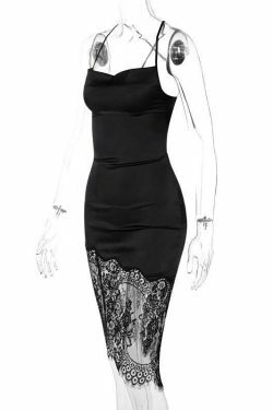 Camilla Lace Up Dress - Y2K Fashion Statement with Coquette Aesthetic and Grunge Style