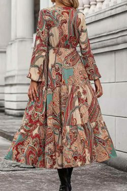 Cashew Flower Tea Dress - Y2K Fashion for Coquette Aesthetic with Grunge & Pastel Goth Vibes