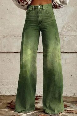 Casual Floral Wide Leg Pants - Y2K Fashion Coquette Aesthetic Grunge Style Cargo Skirt