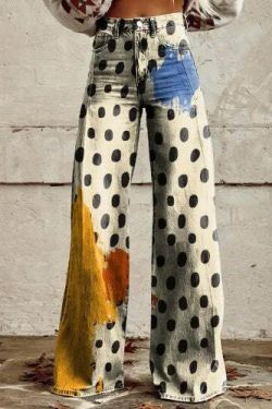 Casual Floral Wide Leg Pants - Y2K Fashion Coquette Aesthetic Grunge Style Cargo Skirt