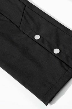 Casual Snap Button Cargo Pants for Women - Y2K Fashion with Coquette Aesthetic