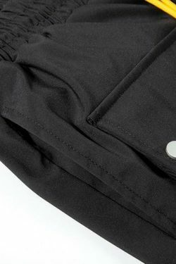 Casual Snap Button Cargo Pants for Women - Y2K Fashion with Coquette Aesthetic