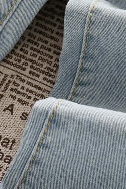 Celestial Sky Tie-Front Y2K Jeans - Coquette Aesthetic Grunge Style Women's Fashion