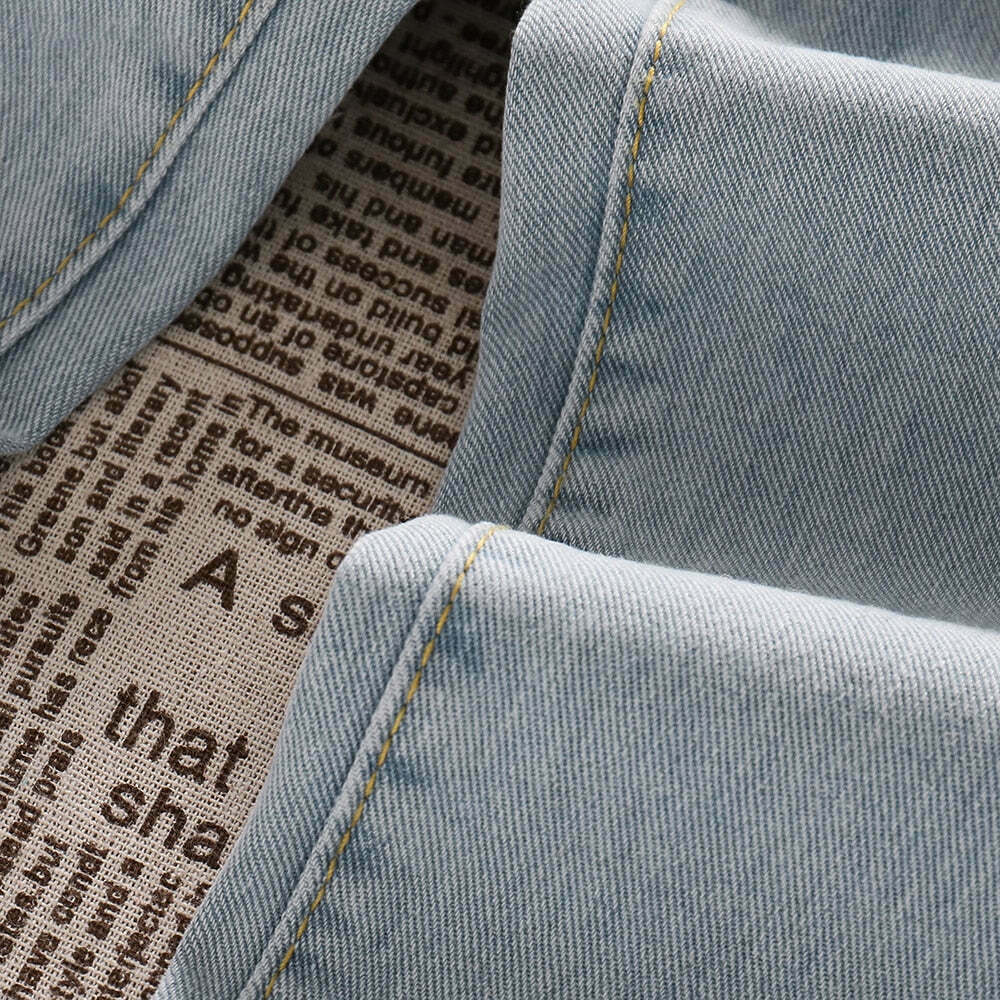 Celestial Sky Tie-Front Y2K Jeans - Coquette Aesthetic Grunge Style Women's Fashion Celestial Sky Tie-Front Y2K Jeans - Coquette Aesthetic Grunge Style Women's Fashion