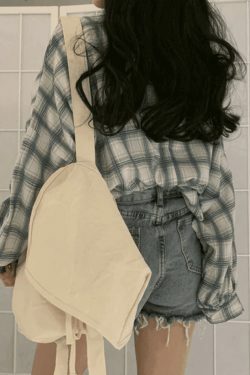 Checkered Puff Sleeve Button Blouse - Vintage Y2K Fashion with Coquette Aesthetic and Grunge Style